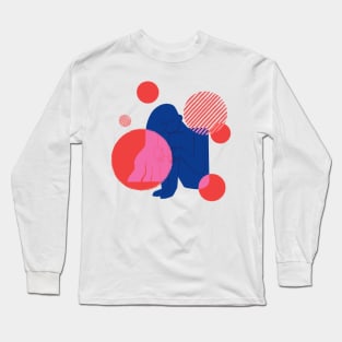 Abstract Girl Long Sleeve T-Shirt